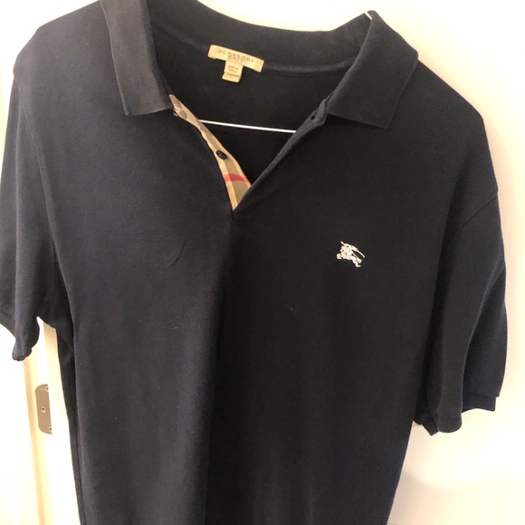Burberry (Brit) Men's Short Sleeve Polo. Size: L - Picture 5 of 5